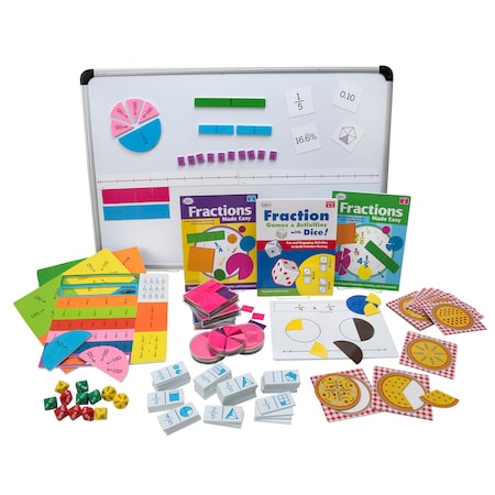 Didax Elementary Fraction Math Manipulative Kit 211897